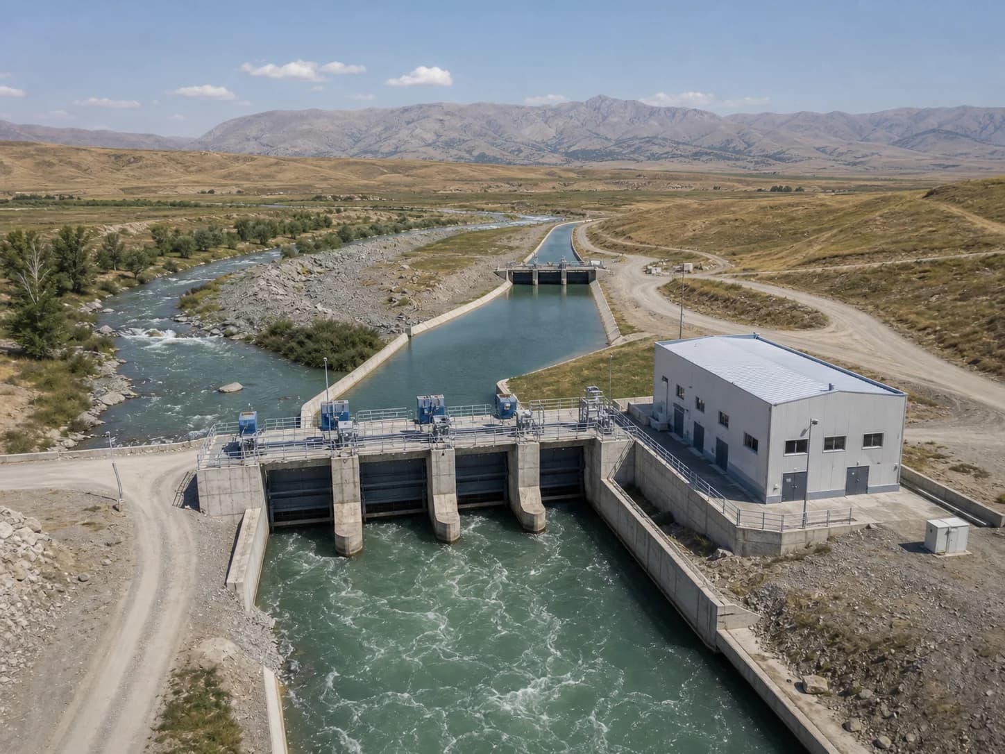 Kamer Regulator and Hydropower Plant gallery image 1